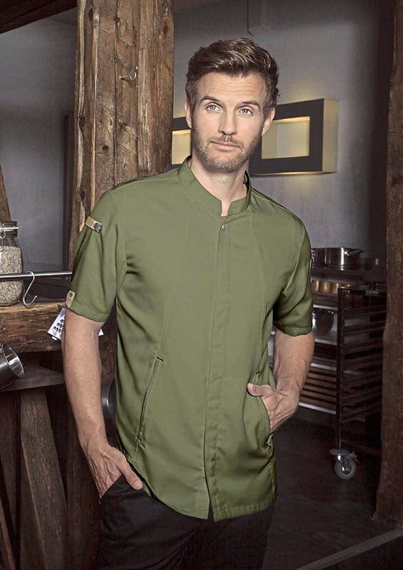Veste de online cuisine col chemise