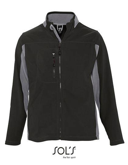 Epic Label Blousons Sol´S 55500 Veste Polaire Bicolore Zippée Homme