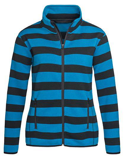 Epic Label Blousons Stedman St5190 Striped Polaire Jacket Pour Femme