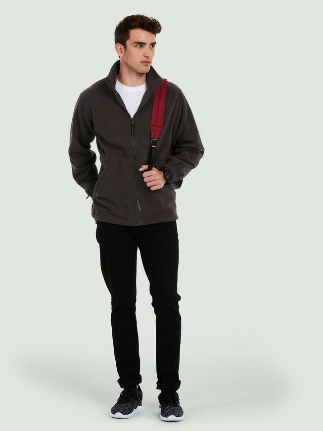 Epic Label Blousons Uneek Clothing UC601 Premium Full Zip Micro Fleece Jacket Mixte