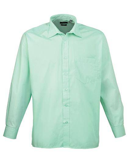 Epic Label Chemises Premier Workwear Pr200 Pour Homme´S Poplin Long Sleeve Shirt