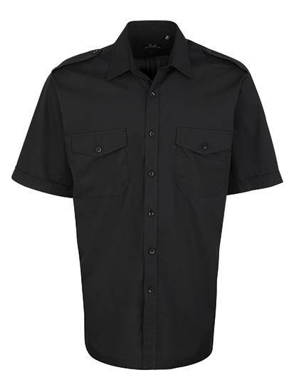 Epic Label Chemises Premier Workwear Pr212 Pilot Shirt Shortsleeve