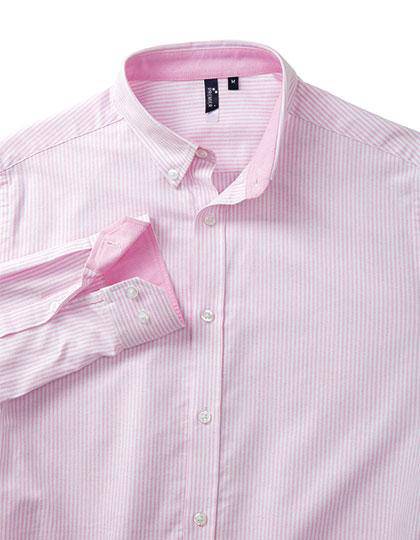 Epic Label Chemises Premier Workwear Pr238 Pour Hommes Cotton Rich Oxford Stripes Shirt