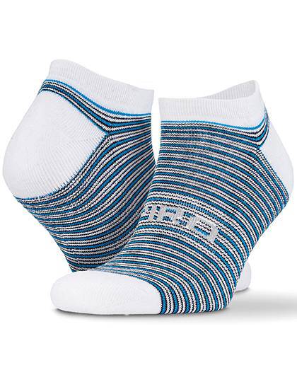 Epic Label Collants Spiro S295X 3-Pack Mixed Stripe Coolmax Sneaker Socks