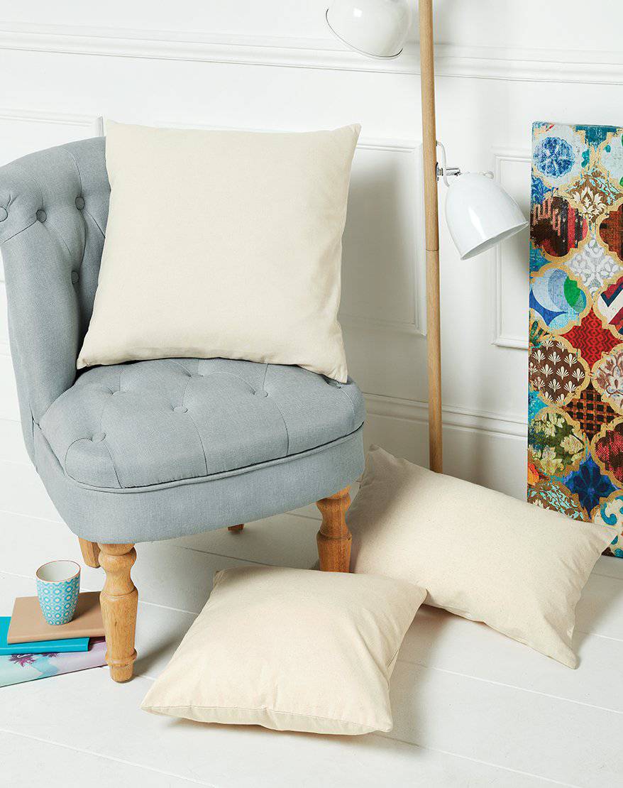 Epic Label Oreillers Westford Mill WM350 Housse De Coussin En Coton Commerce Équitable