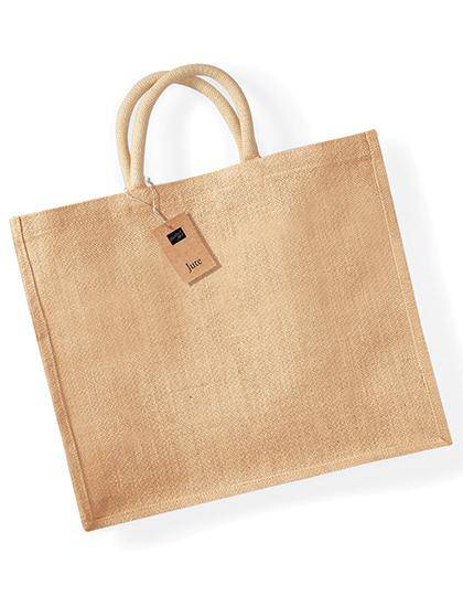 Epic Label Sacs Westford Mill WM408 Sac Shopping Jumbo En Jute 45x39x21cm