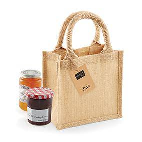 Epic Label Sacs Westford Mill WM411 Petit Sac Cadeau En Jute 20x20x12cm