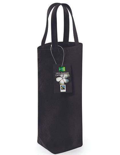 Epic Label Sacs Westford Mill WM620 Sac Bouteille En Coton Commerce Équitable 8x27x8cm