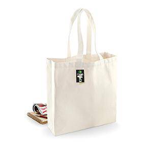 Epic Label Sacs Westford Mill WM623 Sac Shopping Classique En Coton Commerce Équitable 39x41x14cm