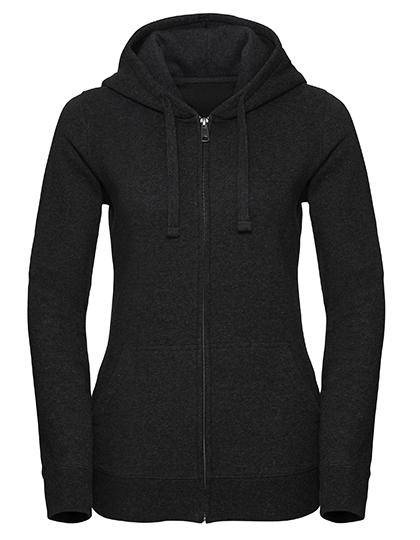 Epic Label Sweat-shirts Russell R-263F-0 Authentic Melange Zipped Hood Sweat Pour Femme