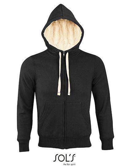 Epic Label Sweat-shirts Sol´S 00584 Zipped Jacket Sherpa Mixte