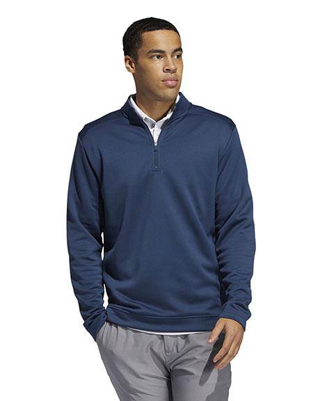 Epic Label T-shirts Adidas Top de Golf à Rayures Allie Club 1/4 Zip