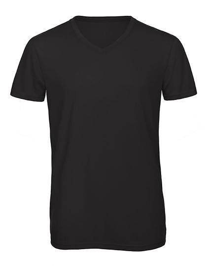 Epic Label T-shirts B&C Tm057 V-Neck Triblend T-Shirt /Pour Homme