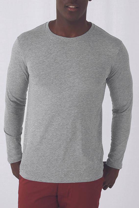 Epic Label T-shirts B&C Tm070 Inspire Long Sleeve T-Shirts Pour Homme