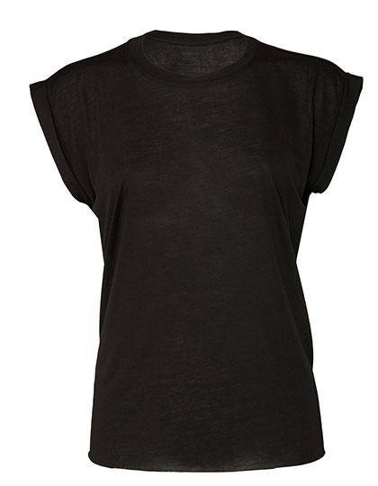 Epic Label T-shirts Bella 8804 T-Shirt Fluide Pour Femme Avec Revers Roulé