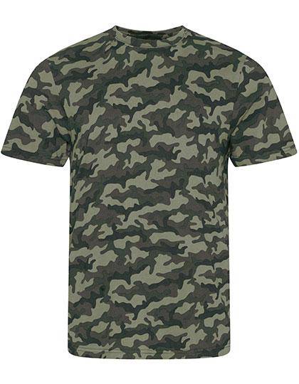 Epic Label T-shirts Just Ts Jt034 Camouflage T Mixte