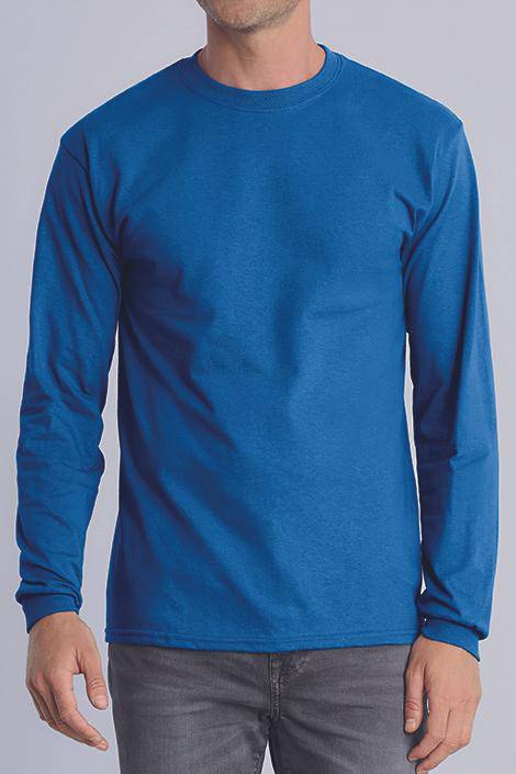 Epic Label T-shirts Lot de 3 Gildan 2400 Ultra Cotton™ Long Sleeve T- Shirt Pour Homme