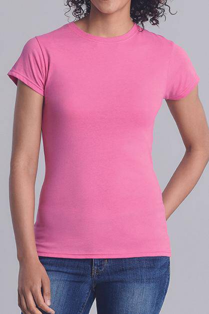 Epic Label T-shirts Lot de 3 Gildan 64000L Softstyle Ladies` T- Shirt Pour Femme