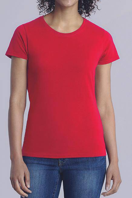 Epic Label T-shirts Lot de 5 Gildan 5000L Heavy Cotton™ Ladies` T-Shirt Pour Femme