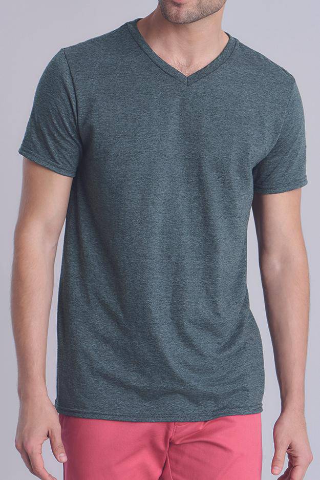 Epic Label T-shirts Lot de 5 Gildan 64V00 Softstyle Adult V-Neck T-Shirt Pour Homme
