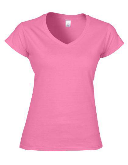 Epic Label T-shirts Lot de 5 Gildan 64V00L Softstyle Ladies` V-Neck T-Shirt Pour Femme