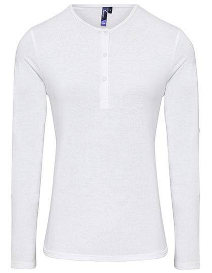 Epic Label T-shirts Premier Workwear Pr318 Pour Femmes Long-John Roll Sleeve Tee