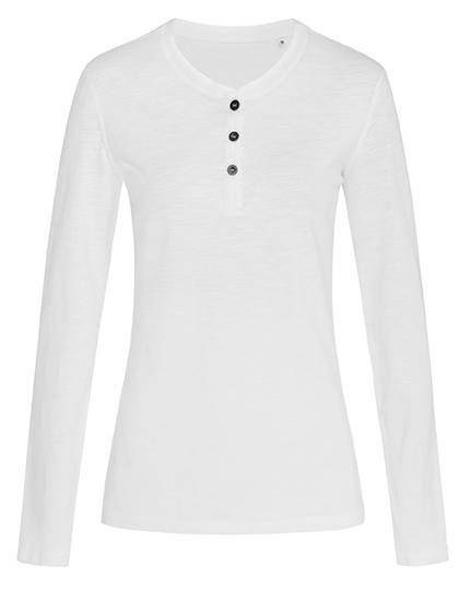Epic Label T-shirts Stedman St9580 Sharon Henley Long Sleeve Pour Femme