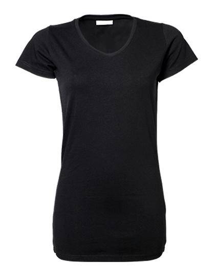 Epic Label T-shirts Tee Jays 455 Pour Femmes Fashion Stretch Tee Extra Lenght