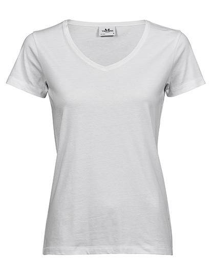 Epic Label T-shirts Tee Jays 5005 Pour Femmes Luxury V-Neck Tee