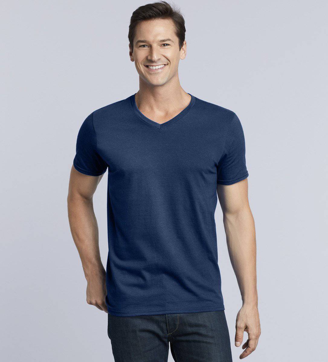 Epic Label Tshirt Gildan Homme Soft Style Col V T-Shirt