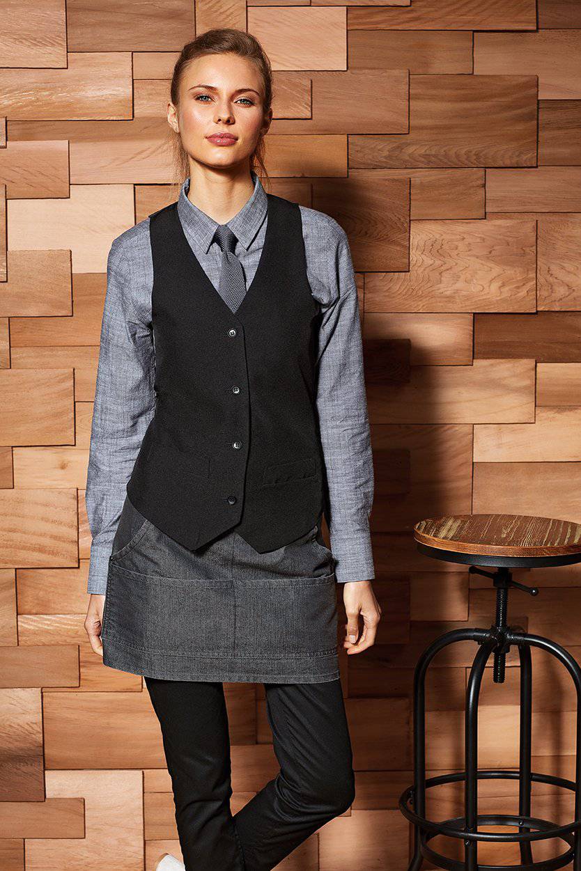 Epic Label Vestes & Bodywarmer Premier Workwear Pr623 Ladies` Lined Polyester Waistcoat