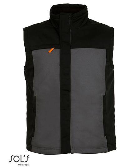 Epic Label Vestes & Bodywarmer Sol´S Prowear 01567 Bodywarmer Bicolore Workwear Homme