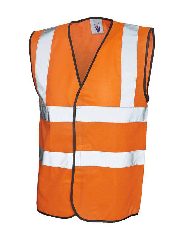 Epic Label Vestes & Bodywarmer Uneek Clothing UC801 Sleeveless Safety Waist Coat Mixte