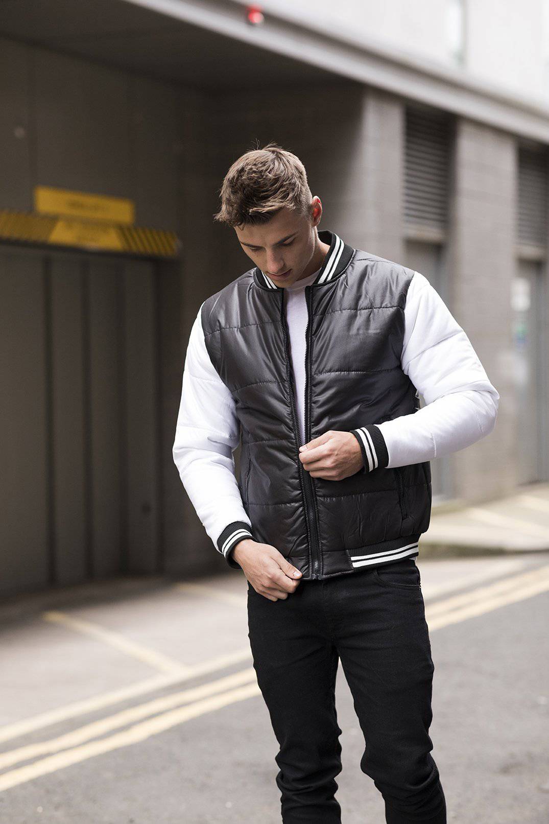 Epic Label Blousons All We Do Is Just Hoods Jh049 Veste Matelassée Universitaire Pour Homme