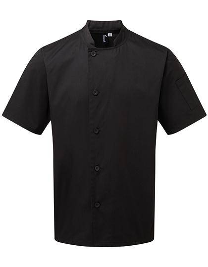 Epic Label Blousons Premier Workwear Pr900 Essential Short Sleeve Chefs Jacket