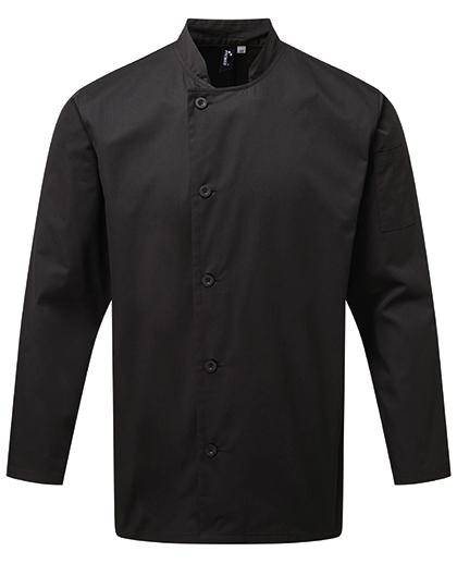 Epic Label Blousons Premier Workwear Pr901 Essential Long Sleeve Chefs Jacket