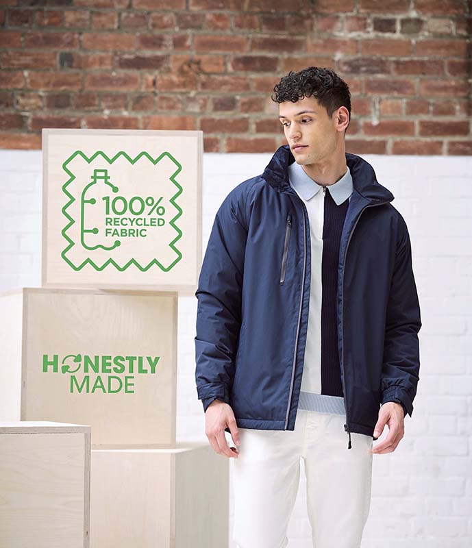 Epic Label Blousons Regatta Honestly Made Rg2070 Veste Isolée Recyclée Honnêtement Fabriquée