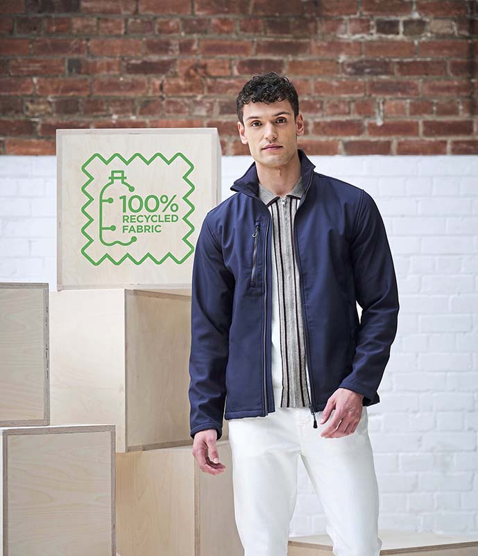 Epic Label Blousons Regatta Honestly Made Rg6000 Veste Softshell Recyclée Honestly Made