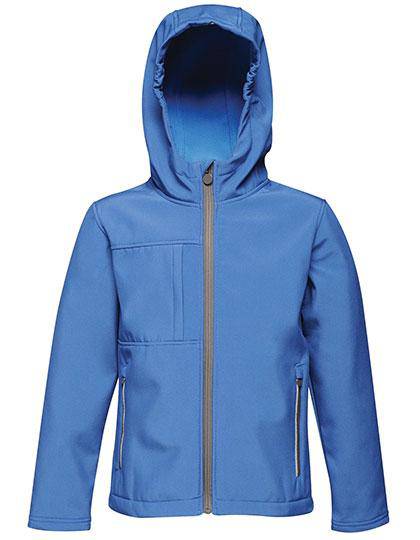 Epic Label Blousons Regatta Junior Tra622 Enfant Octagon 3-Layer Hooded Softshell Jacket