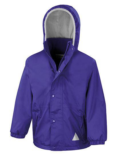 Epic Label Blousons Result R160Y Youth Reversible Stormdri 4000 Polaire Jacket