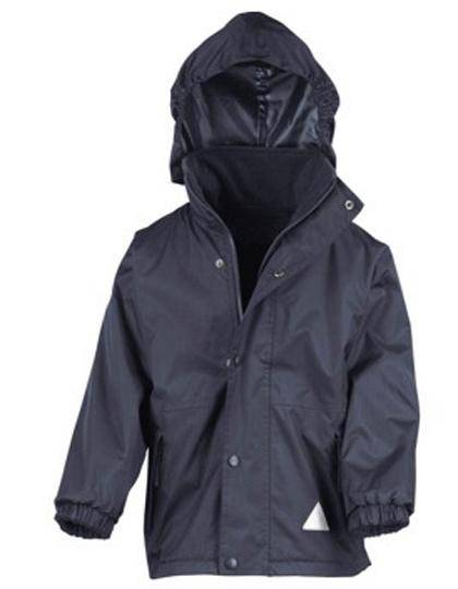 Epic Label Blousons Result R160Y Youth Reversible Stormdri 4000 Polaire Jacket