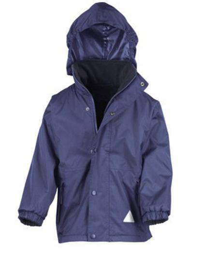Epic Label Blousons Result R160Y Youth Reversible Stormdri 4000 Polaire Jacket