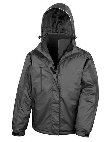 Epic Label Blousons Result R400M Pour Hommes 3-In-1 Journey Jacket With Soft Shell Inner