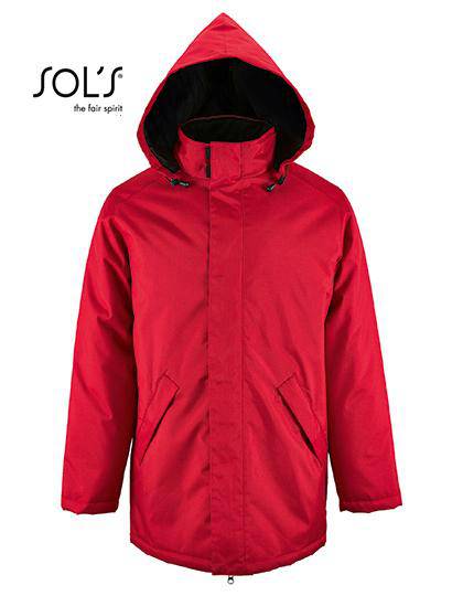 Epic Label Blousons Sol´S 02109 Parka Mixte À Doublure Matelassée