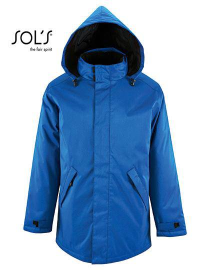 Epic Label Blousons Sol´S 02109 Parka Mixte À Doublure Matelassée
