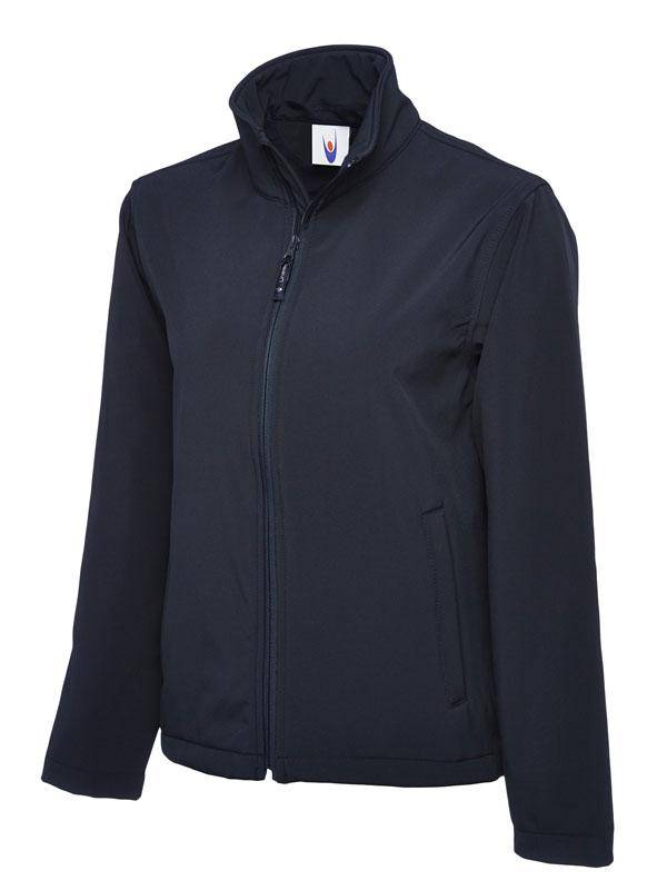 Epic Label Blousons Uneek Clothing UC612 Classic Full Zip Soft Shell Jacket Mixte