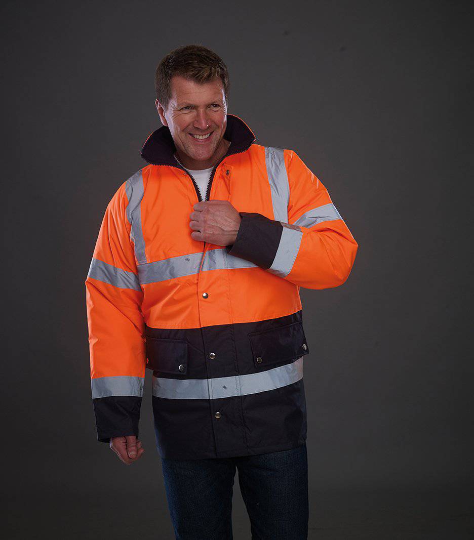 Epic Label Blousons Yoko Hvp302 High Visibility Two-Tone Motorway Jacket