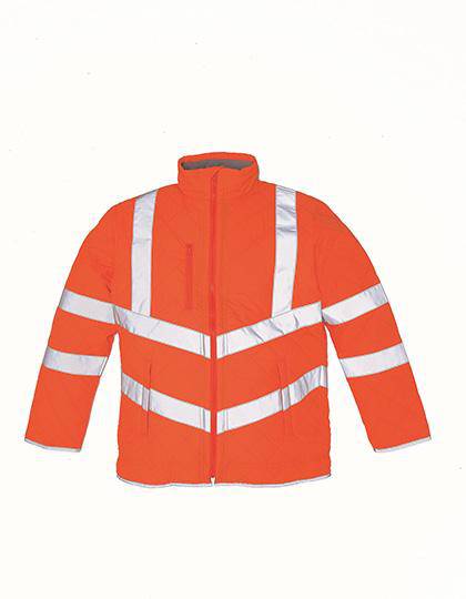 Epic Label Blousons Yoko Hvw706 Hi Vis Kensington Jacket (With Polaire Lining)