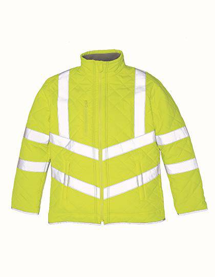 Epic Label Blousons Yoko Hvw706 Hi Vis Kensington Jacket (With Polaire Lining)