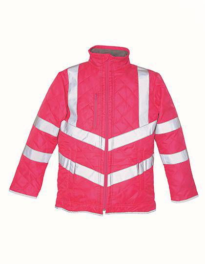 Epic Label Blousons Yoko Hvw706 Hi Vis Kensington Jacket (With Polaire Lining)